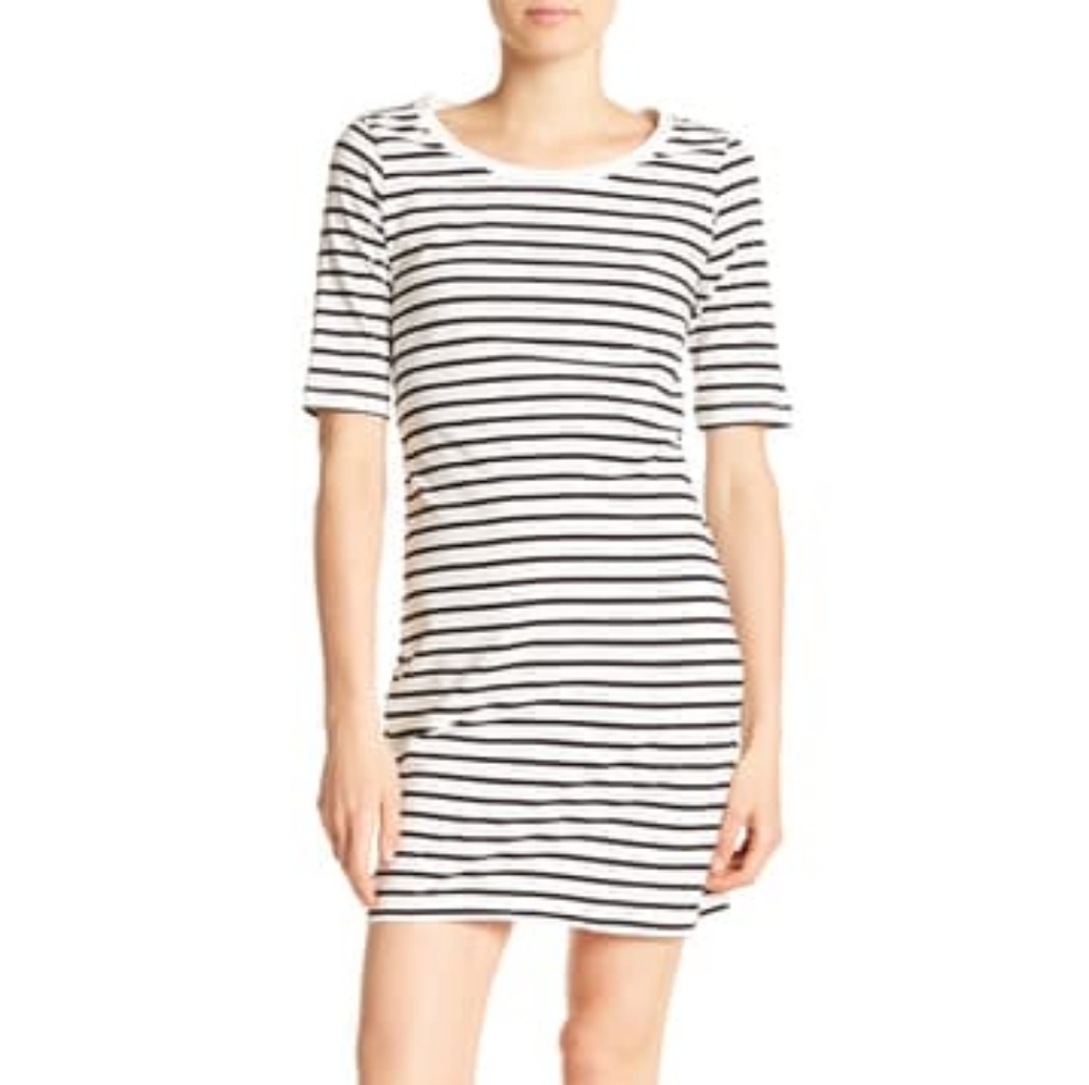 *NEW* Black and white Philosophy dress stripes
